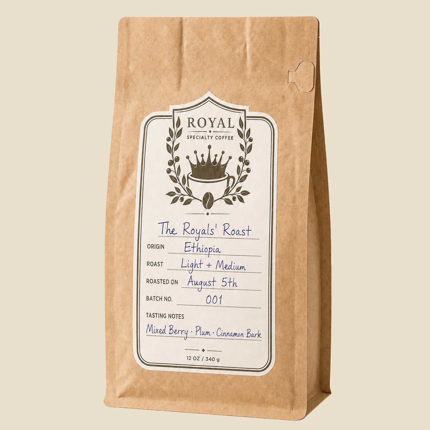 The Royals' Roast coffee